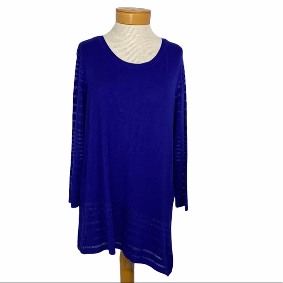 Peck&Peck asymmetrical hem Sweater M - Picture 9 of 10